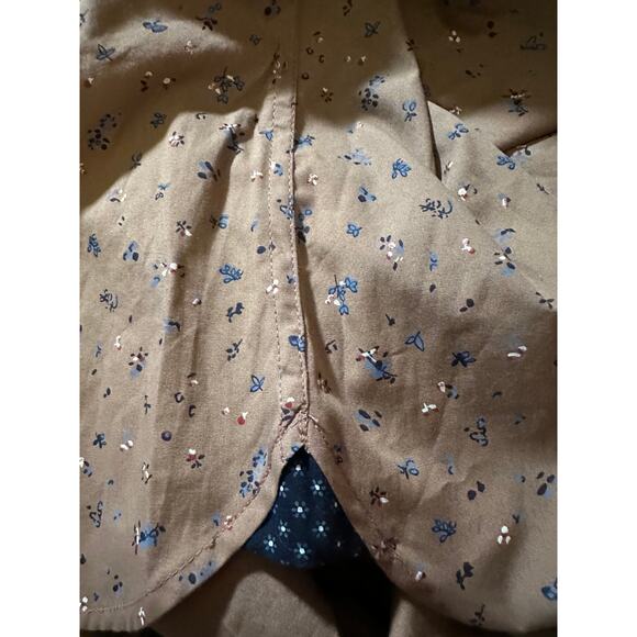 Level Ten Mauve Poplin Long Sleeve Button Down Shirt, Size Large, NWT - Picture 7 of 9